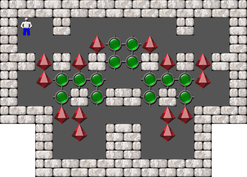 Sokoban Compact Catalysts level 19